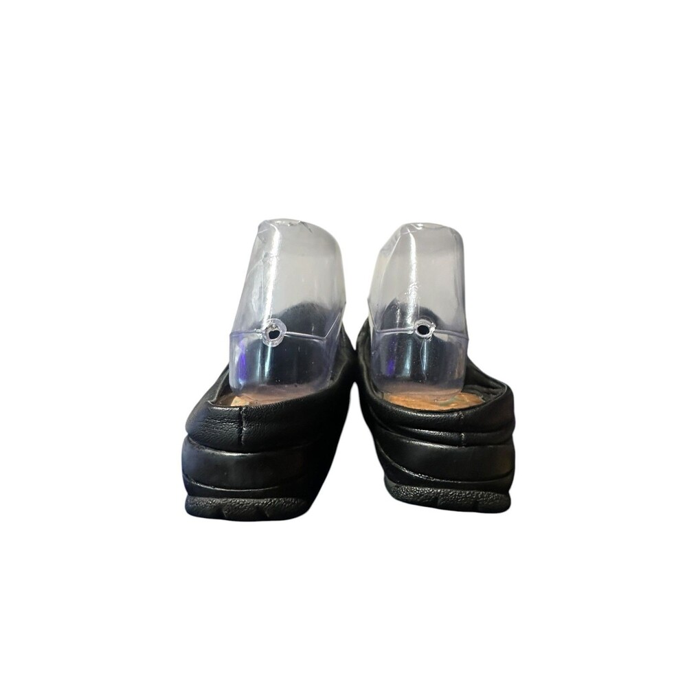YUU Womens Clogs Black Sz 7 Shoes Bethanee Slip On Embossed Comfort Boho - Picture 5 of 10